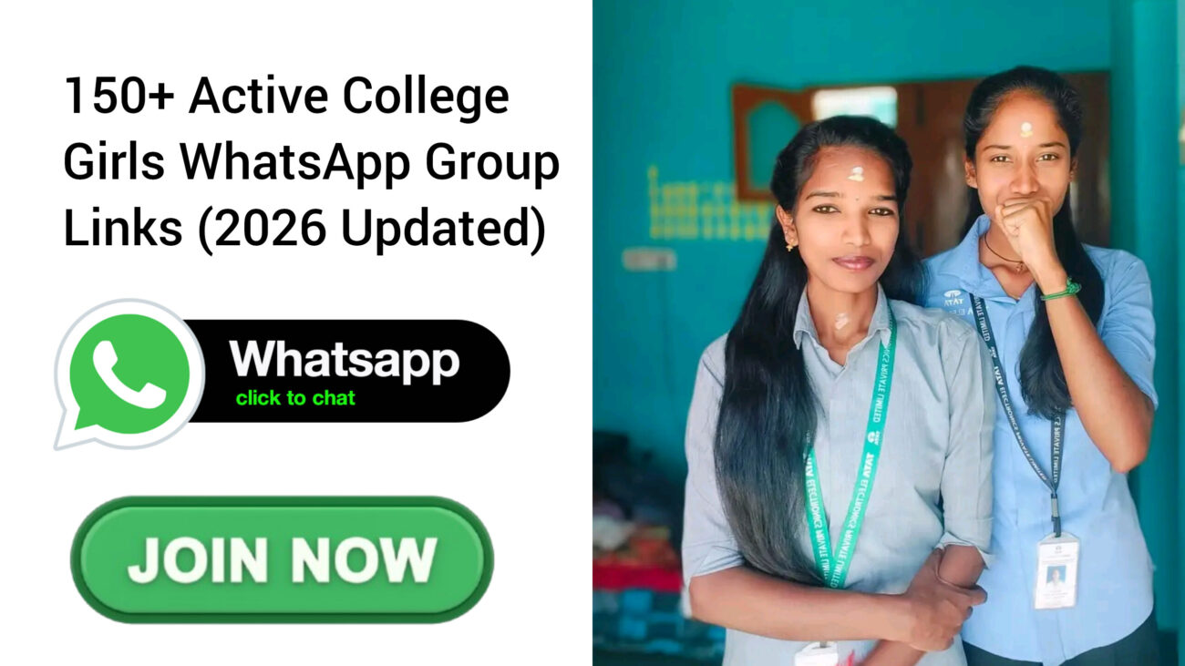 150+ Active College Girls WhatsApp Group Links (2026 Updated)