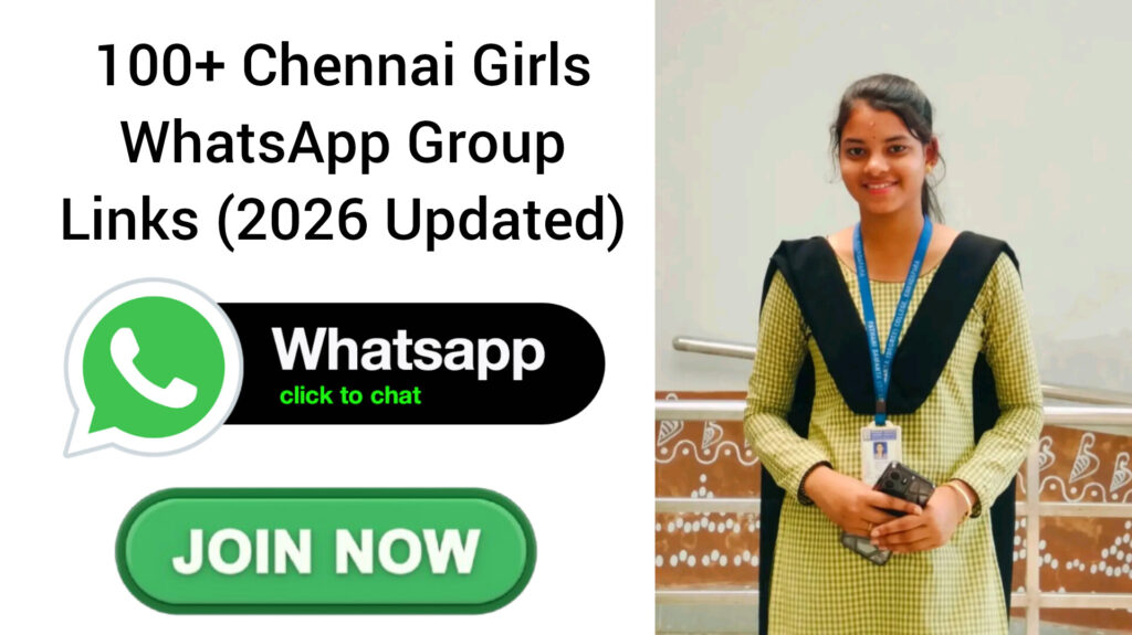 100+ Chennai Girls WhatsApp Group Links (2026 Updated)
